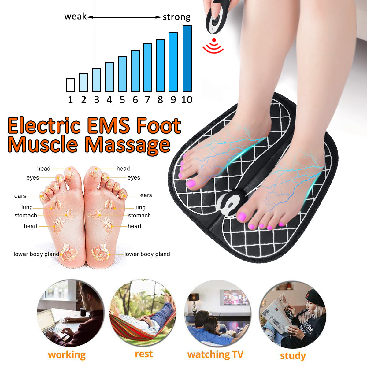Automatic foot Massager Machine - Experience Physiotherapy 😍