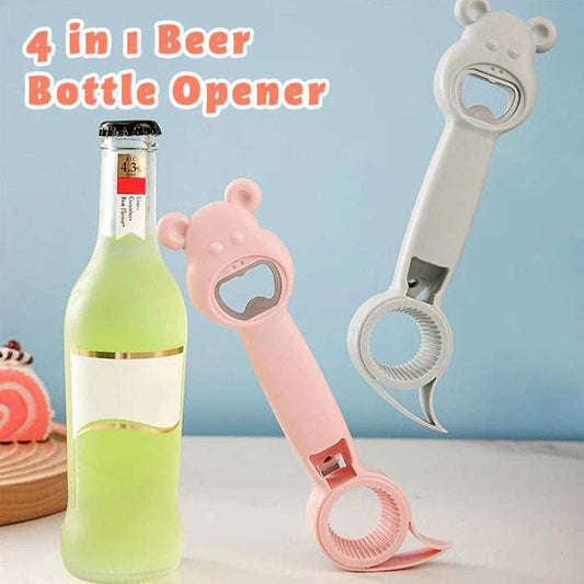 4 in 1 Multifunctional Bottle Opener