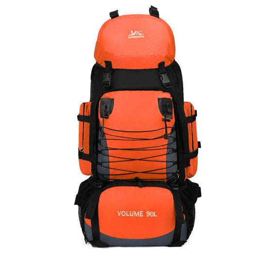 90L extra large capacity outdoor hiking mountaineering bag