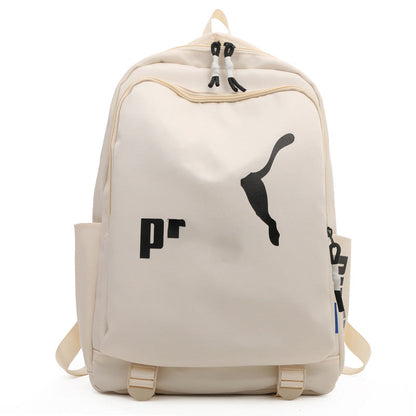 Trendy campus large-capacity backpack for male and female