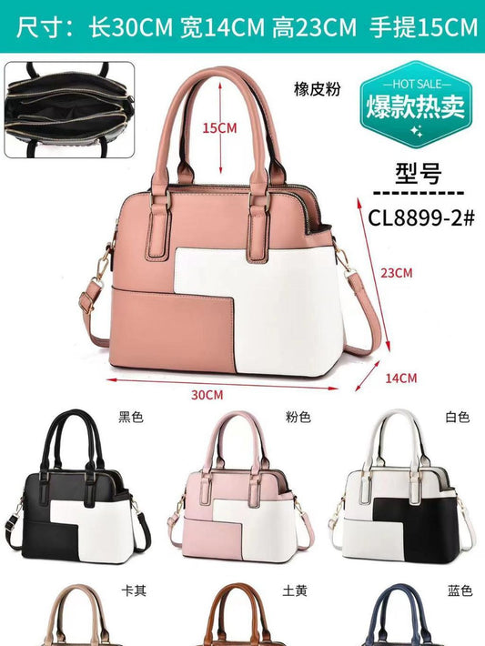 Color matching cross-border new style large-capacity women's bag