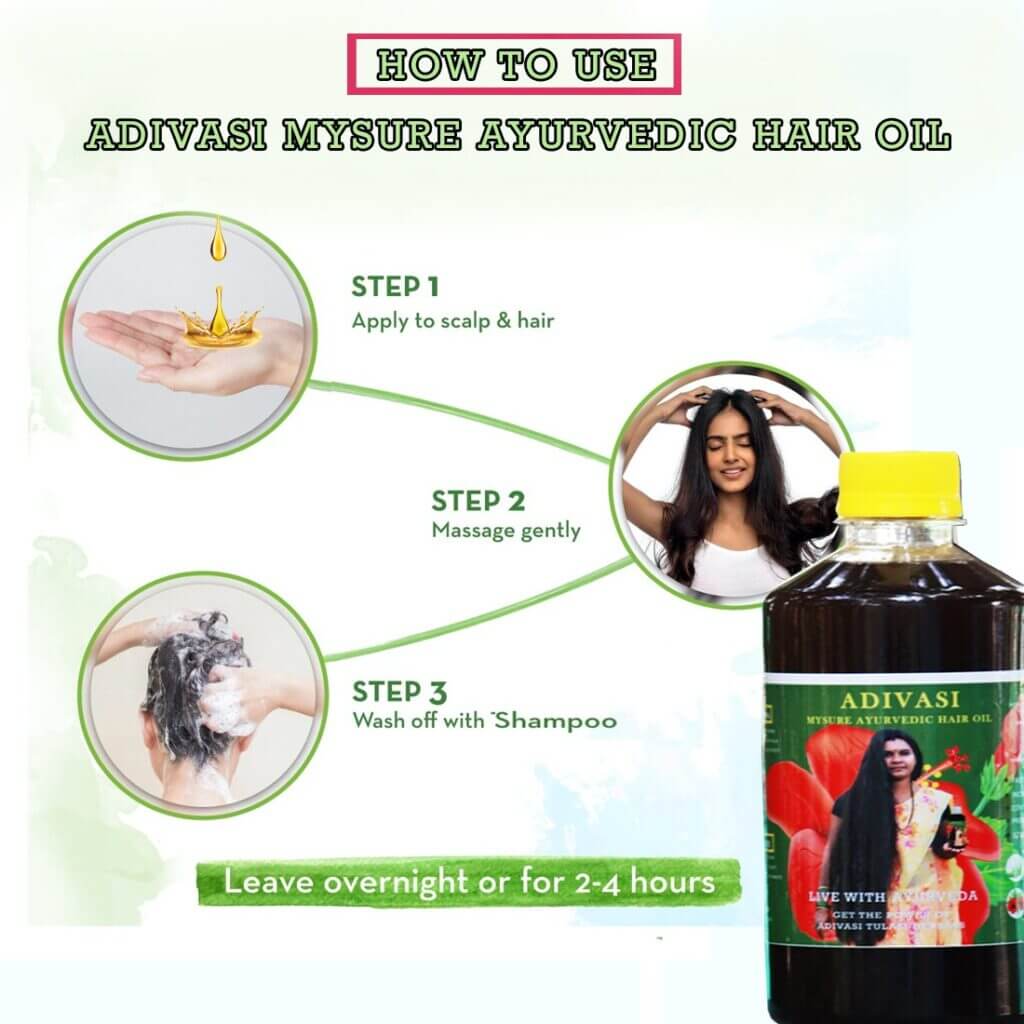 Adivasi Herbal Hair Oil  Buy 1 & Get 1 -100-ML