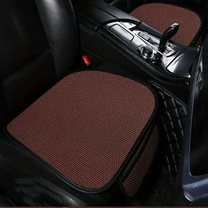 Breathable Car Cushion Sheets (2 Front Seat + 1 Back Seat Cushion)
