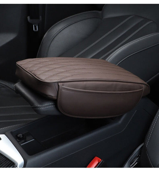 Car Armrest Cushion With Side Pockets - 50% OFF