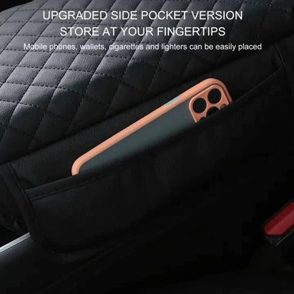 Car Armrest Cushion With Side Pockets - 50% OFF