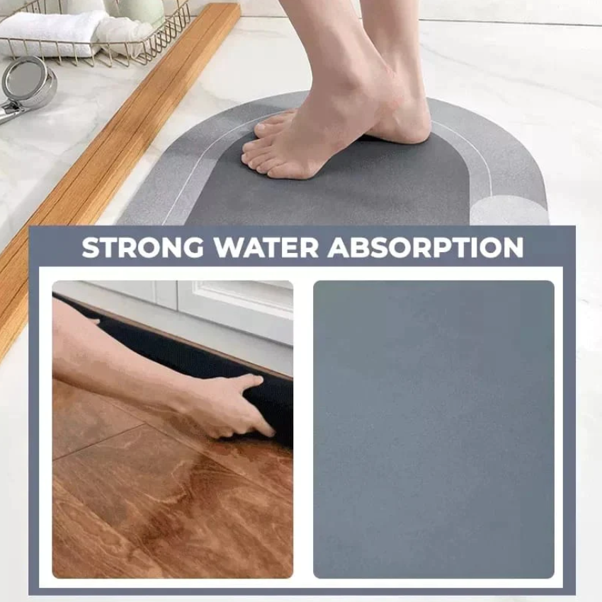 Water Absorbing Non-Slip Floor Mat